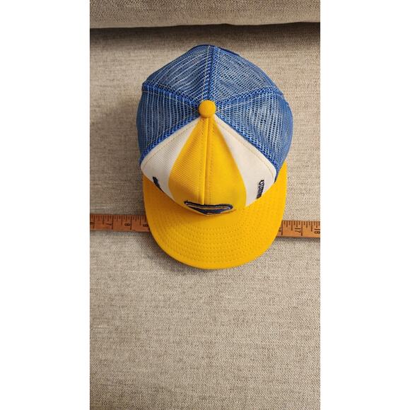 VINTAGE San Diego Chargers AJD NFL 1980s Lucky Stripes SnapBack Trucker Hat - Picture 11 of 14